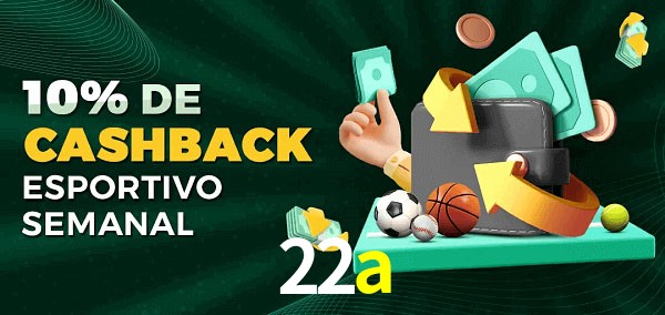 10% de bônus de cashback na 22a