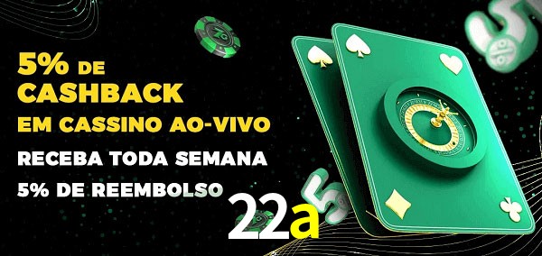 Promoções do cassino ao Vivo 22a